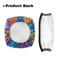 thumbnail image 3 of HELLHERO Walker Seat Cover Flowers Walker Seat Cushion Cover & Easy to Clean for Seniors Parks with Non-Slip Fit, 3 of 7