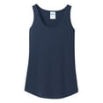 thumbnail image 5 of Yellow Rooster Women's Core Cotton Tank Top Navy 2XL, 5 of 6