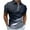 Multicolor-9, variant on Mens Short Sleeve Button Up Shirts T Shirts For Man Mens Golfs Shirts, Men Short Sleeve Sports Tennis T-Shirt, Zipper Collared Colorblock Tees Athletic Shirts For Men, Daily Casual Work Shirts
