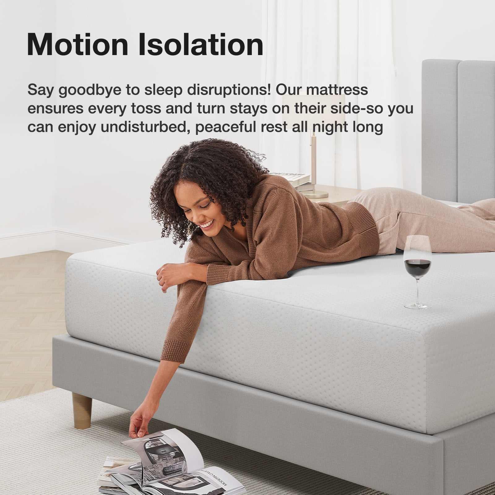 Novilla 12 Inch Full Size Mattress in a Box, Gel Memory Foam Mattress for Cool Sleep & Pressure Relief, CertiPUR-US Certified Mattress Full
