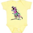 thumbnail image 3 of Inktastic Graffiti Paint Splatter T-Rex Boys or Girls Baby Bodysuit, 3 of 5