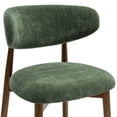 thumbnail image 5 of TOV Furniture Zinea Forest Green Performance Textured Velvet Dining Chair, 5 of 5