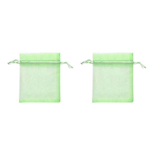 Speravity 50piece Multi Fruit And Bird Control Mesh And Drawstring Bag Bag 50pcs Cloth Lightweight With More Fruit Bag Proof Verde 10*12 CM 2piezas