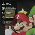 thumbnail image 4 of Boy's Nintendo Mario and Luigi  Graphic Tee Black X Large, 4 of 9