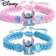 thumbnail image 2 of Disney-pulsera trenzada de Lilo & Stitch para niña y mujer, brazalete de dibujos animados, regalo de Navidad, 2 of 5