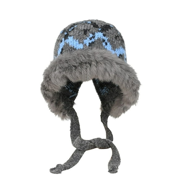 Betivan Unisex Winter Thicken Knitted Beanie Hat, Warm Fleece Lined Winter Hats for Men & Women, Outdoor Cycling Knitted Hat, Cold Weather Warm Hats