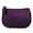 Purple, variant on Cowhide Leather Coin Purse Pouch w Zipper and Key Fob
