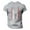 Gray, variant on Mens Shirts Mens Graphic T-shirts Summer Us Flag Logo Casual Fitness 3d Printed Short Sleeved T Shirt Comfort Colors Tshirt Green 2XL