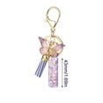 thumbnail image 2 of Fashion 26-Letter Key Chain Pendant, Butterfly Tassel Design, Elegant Multi-functional Keychain, Diamond Letters, Suitable for Backpacks, Car Keys, Dolls, Stylish Accessory, 2 of 5