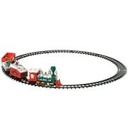 Children's Toys Features elf hauling a huge mountain of gifts