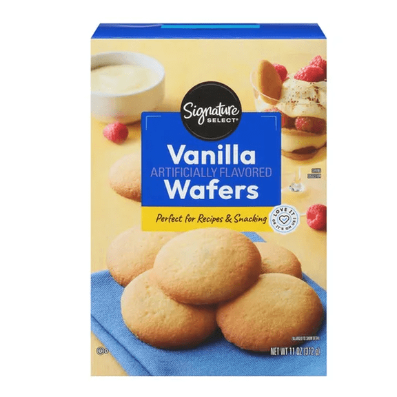 Signature S Vanilla Wafers Bite-Sized 11-Ounce