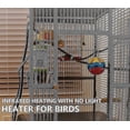 thumbnail image 2 of Smart Bird Cage Heater with Auto Temperature Control, Safe Touch, Reliable 24/7 Heating, Anti-Bite - Ideal for Birds and Pets, 2 of 5