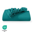 thumbnail image 7 of Bare Home Fitted Sheet - 22" Extra Deep Pocket - Premium 1800 Collection - Queen, Emerald, 7 of 7