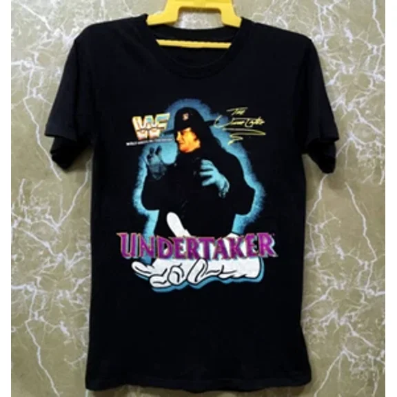 VINTAGE New THE UNDERTAKER Wrestler Fan T-Shirt Unisex,black