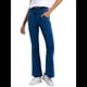 thumbnail image 3 of Leggings de Yoga de Mezclilla Ajustados con Bolsillos y Cintura Alta para Mujer Azul Medio S, 3 of 7