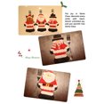 thumbnail image 2 of Naiovety Bolsa de cubiertos de bolsillo de Navidad Muñeco de nieve Papá Noel Bolsas de soporte de vajilla encantadoras Accesorios de de Muñeco de nieve, 2 of 6