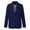 Blue, variant on VBARHMQRT Denim Blazer Ladies' Solid Color Slim Fit One Button Middle Sleeve Leisure Suit Jacket Oversized Blazers for Women Linen Womens Blazer Plus Size Dressy
