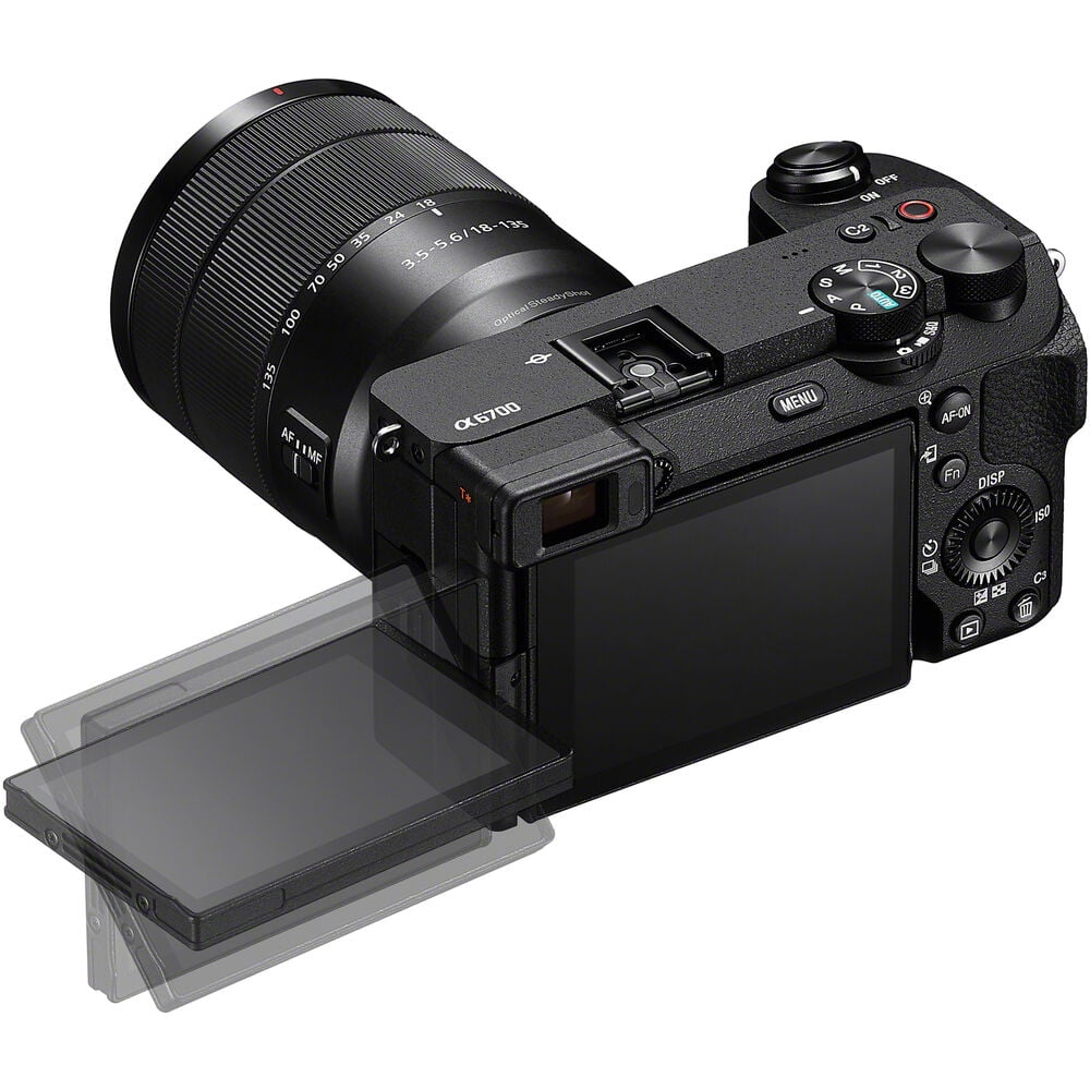 Sony a6700 Alpha APS-C Mirrorless Camera 26MP 4K with 18-135mm