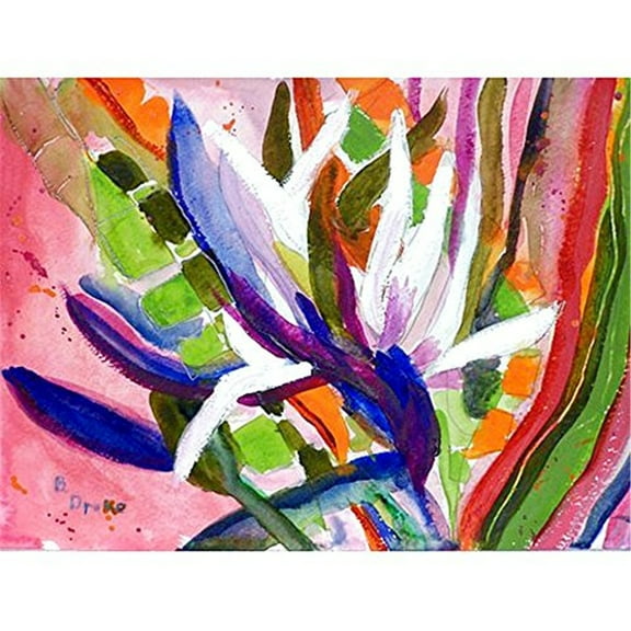 Betsy Drake PM289 Betsys Bird of Paradise Place Mat - Set of 4