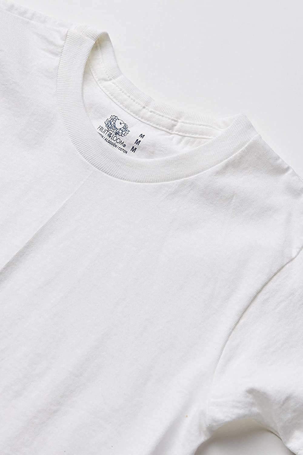 * Kids 18 Pack Cotton Crew Neck T-Shirt Shirt Short Sleeves white 11-12Y 69,5