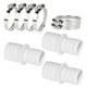 thumbnail image 5 of Adaptador de manguera de piscina, accesorios de conector con adaptador de conversión de collar 3 adaptador 6 Abrazadera, 5 of 9