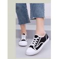 thumbnail image 6 of Womens Canvas Shoes Lightweight Slip-On Espadrilles for Women - Comfortable Casual Summer Shoes, Breathable Canvas Flats with Espadrille Sole, Perfect for Beach, Travel, 6 of 8
