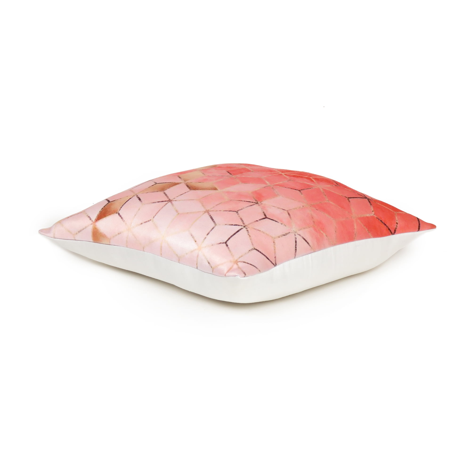 Oussum 2-Pack Floral Decorative Throw Pillows Cases Cushion Covers, Size 18x18 Inches