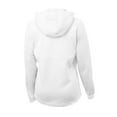 thumbnail image 5 of Sport-Tek Ladies Tech Fleece Full Zip Hooded Jacket-S (White), 5 of 5