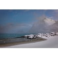 thumbnail image 2 of Popan, Adrian 32x23 Black Ornate Wood Framed with Double Matting Museum Art Print Titled - Lofoten Mood, 2 of 4