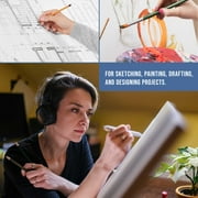 US Art Supply Extra Large Adjustable Wood Artist Drawing & Sketching Board