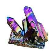 Jewellery Irregular Natural Colorful Rainbow Quartz Crystal Cluster Crystal Ore Rock Minerals Geode Specimen Home Decor Specimen