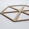 thumbnail image 5 of Ekena Millwork 11 3/8"W x 13 1/8"H x 1/4"T Small Pendleton Decorative Fretwork Wood Wall Panels, Birch, 5 of 18