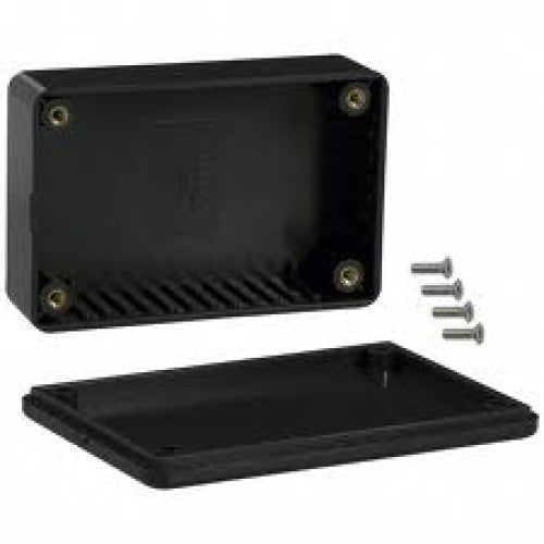 1591HSBK - Boîte de Projet 6.5X2.7X1IN PLAST BL Noir