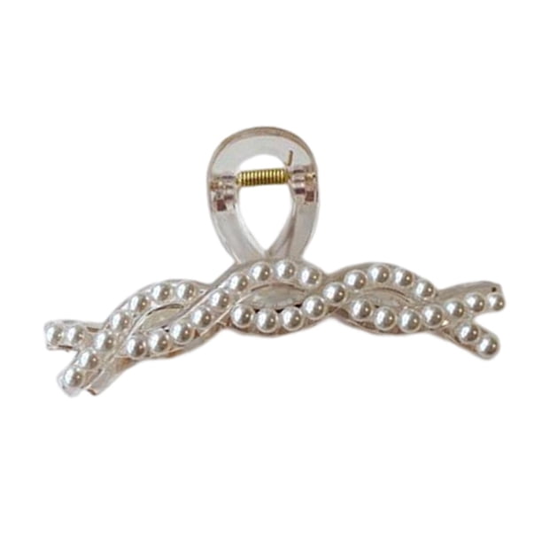 Pinza para el pelo antideslizante, pinza para el pelo informal, ideal para ir de compras y estilizar Estilo D