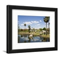 thumbnail image 1 of Model Elephants in La Brea Tar Pits, Hollywood, Los Angeles, California, USA, Animals Scenic Framed Art Print Wall Art by Kober Christian Sold by Art.Com, 1 of 1