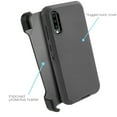 thumbnail image 2 of Value Pack ! for Samsung Galaxy A70 A70S Heavy Duty Phone Case 360° Cover Screen Protector Belt Clip Kickstand Holster Hybrid Shock Bumper (Black), 2 of 4