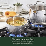 Cuisinart Pro 11-Piece Tri-Ply Stainless Steel Cookware Set