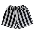 thumbnail image 3 of Fozruso Boys Summer Casual Striped Color Shorts Toddler Baby Thin Lightweight Outdoor Play Short Pants Boys Lightweight Shorts Sizes 2-3 Years(Black), 3 of 3