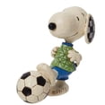 thumbnail image 3 of Enesco Peanuts by Jim Shore Mini Snoopy Soccer, Figurine, 3in H, 3 of 4