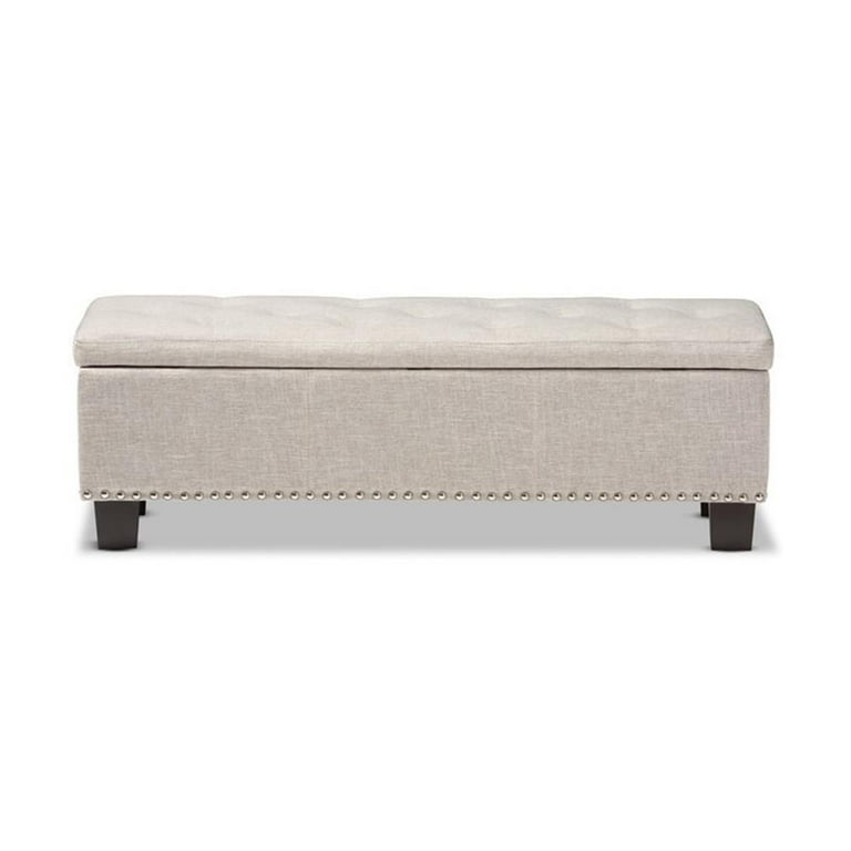 Baxton Studio Hannah Fabric Upholster...