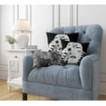 thumbnail image 4 of Vargottam Square Pillow Cover - Decorative Pillow Covers24x24 Inches,PrintedWhite & BlackThemePillowcase, DecorativeSquareCushionCovers, 4 of 5