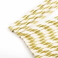 thumbnail image 3 of BalsaCircle 25 Pieces 8" Gold White Striped Paper Straws Disposable Party Event Picnic, 3 of 6