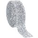 thumbnail image 1 of Cinta de diamantes de imitación de cristal de 3 yardas con diamantes brillantes y brillantes, rollo de cinta para cinturón para pasteles de boda (1,18 pulgadas, transparente), 1 of 5