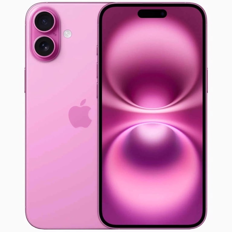 Apple iPhone 16, Restored, Carrier Unlocked, 128GB, Pink, Fully