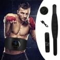 thumbnail image 1 of Fiudx Cinturón de Entrenamiento Abdominal, Dispositivo Inteligente de Fitness con Parche Muscular, 6 Planes de Entrenamiento, Recargable Por Usb, para Uso En Casa o En La Oficina, Contracciones Abdom, 1 of 2