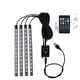 thumbnail image 5 of Kenally Tiras de luces LED para coche, Interior debajo del tablero, ventana trasera, lámpara de ambiente, Kit de decoración de vehículo activado por 48smd USB-Port 2piezas Kenally  CBP227733, 5 of 6