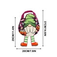 thumbnail image 2 of Suncoda Candy Bags, Falloween Candy Bags Halloween Handbag Non-woven Bag Ghost Children's Gift Halloween Treat Bags Halloween Props Supplies, Halloween Gifts, 2 of 4