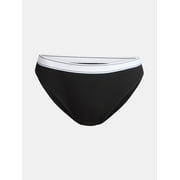 No Boundaries Stretch Ribbed Bikini Panties, 5-Pack, Womens