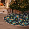 thumbnail image 5 of Rateoe Colorful Turtles Pattern Christmas Tree Skirt with Ties , Christmas Tree Decorations, Farmhouse Christmas Decor Xmas Holiday Decorations-30", 5 of 6