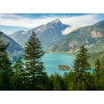 thumbnail image 2 of Wild, Jamie and Judy 32x25 White Modern Wood Framed Museum Art Print Titled - Washington State-Ross Lake National Recreation Area-Diablo Lake, 2 of 4